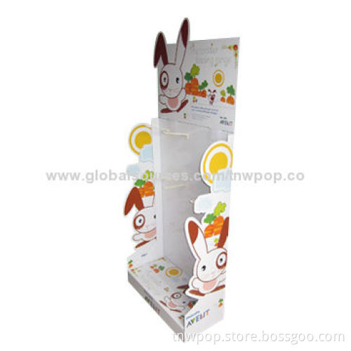 POP Cardboard Floor Display, Eye Catching Design, Eco-friendly Material,Customized Sizes and Designs